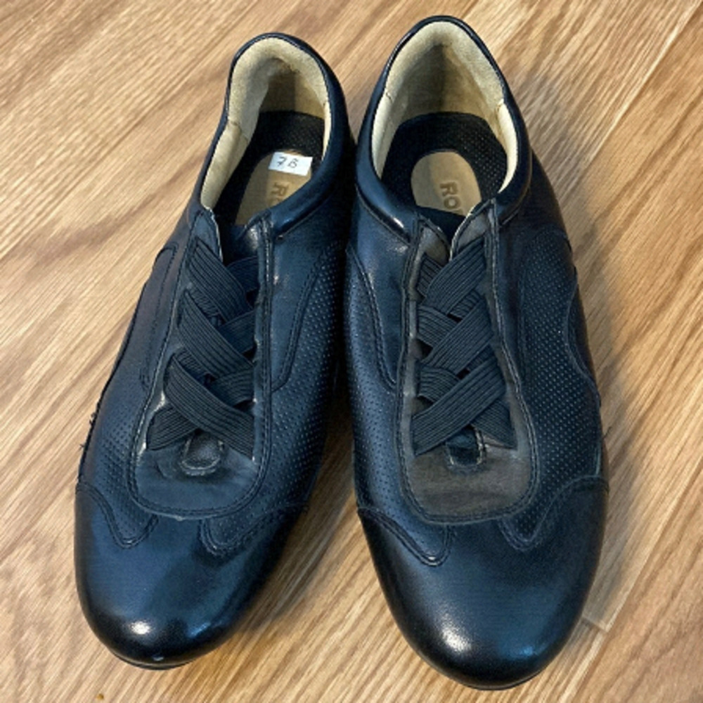 Robert Zur  Black Driving Loafers / Shoes ( Size 7B)